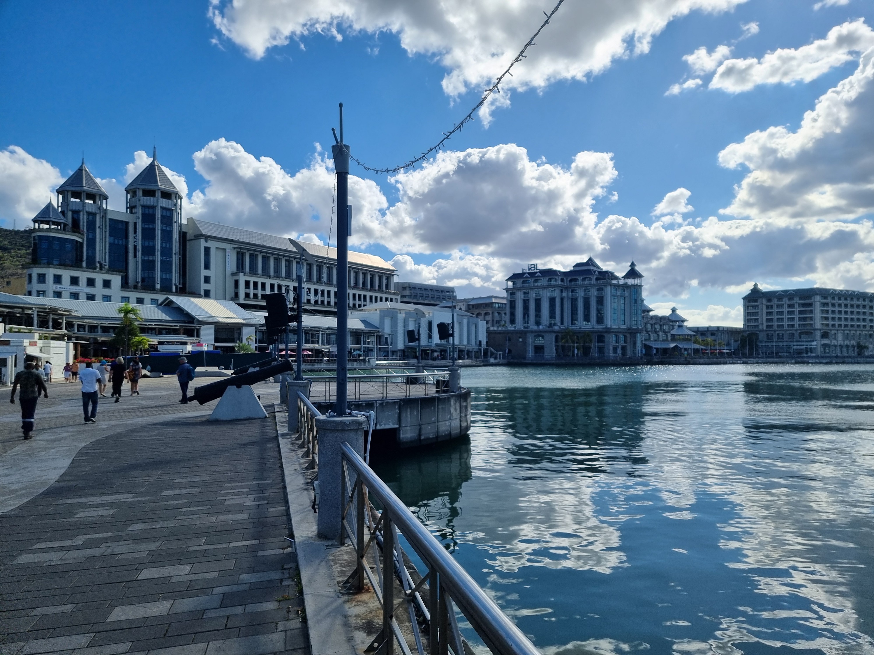 Le Caudan, schönes Waterfront Viertel, Port Louis, Mauritius