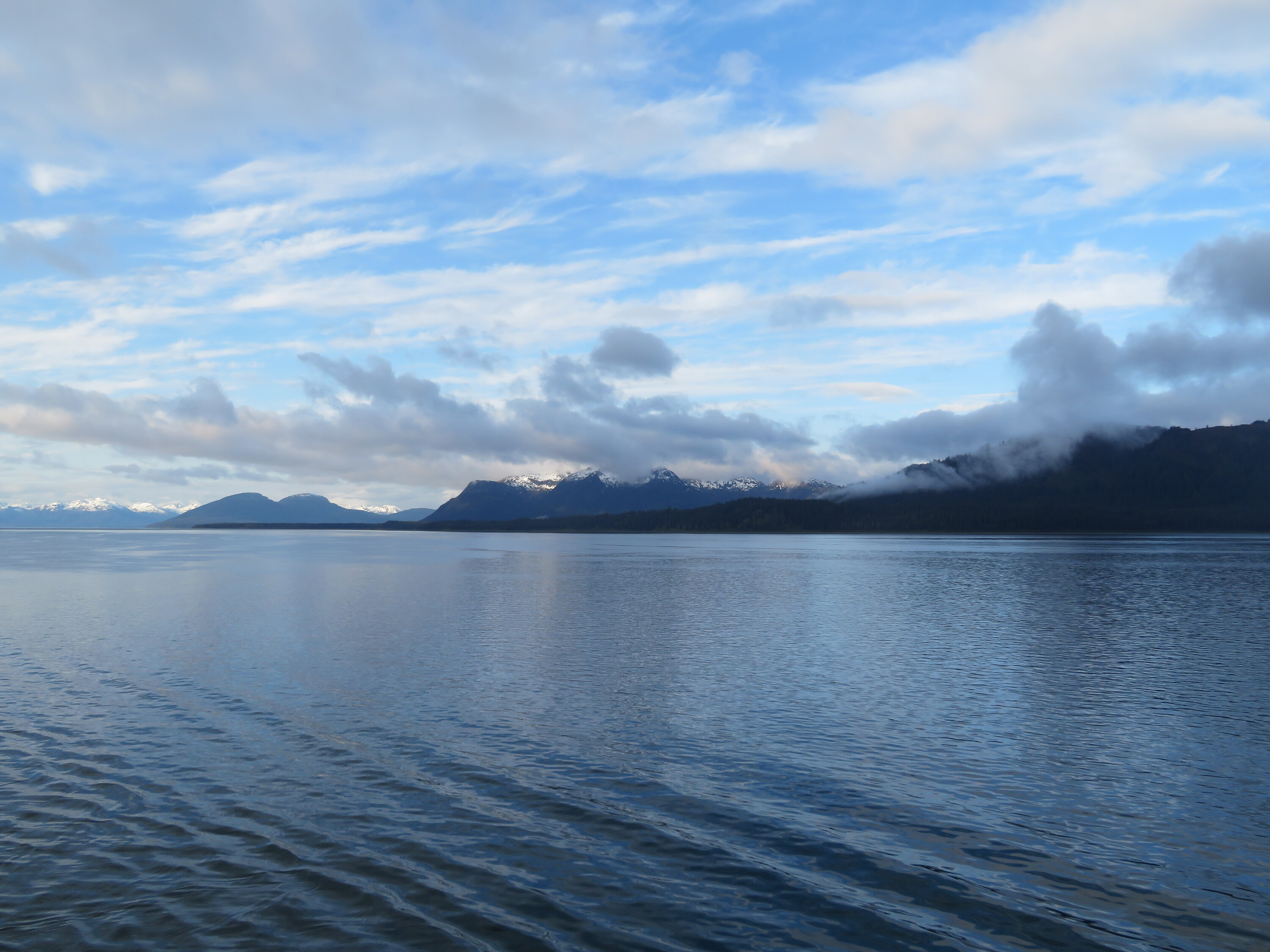 Auf dem Weg zum Glacier Bay Nationalpark