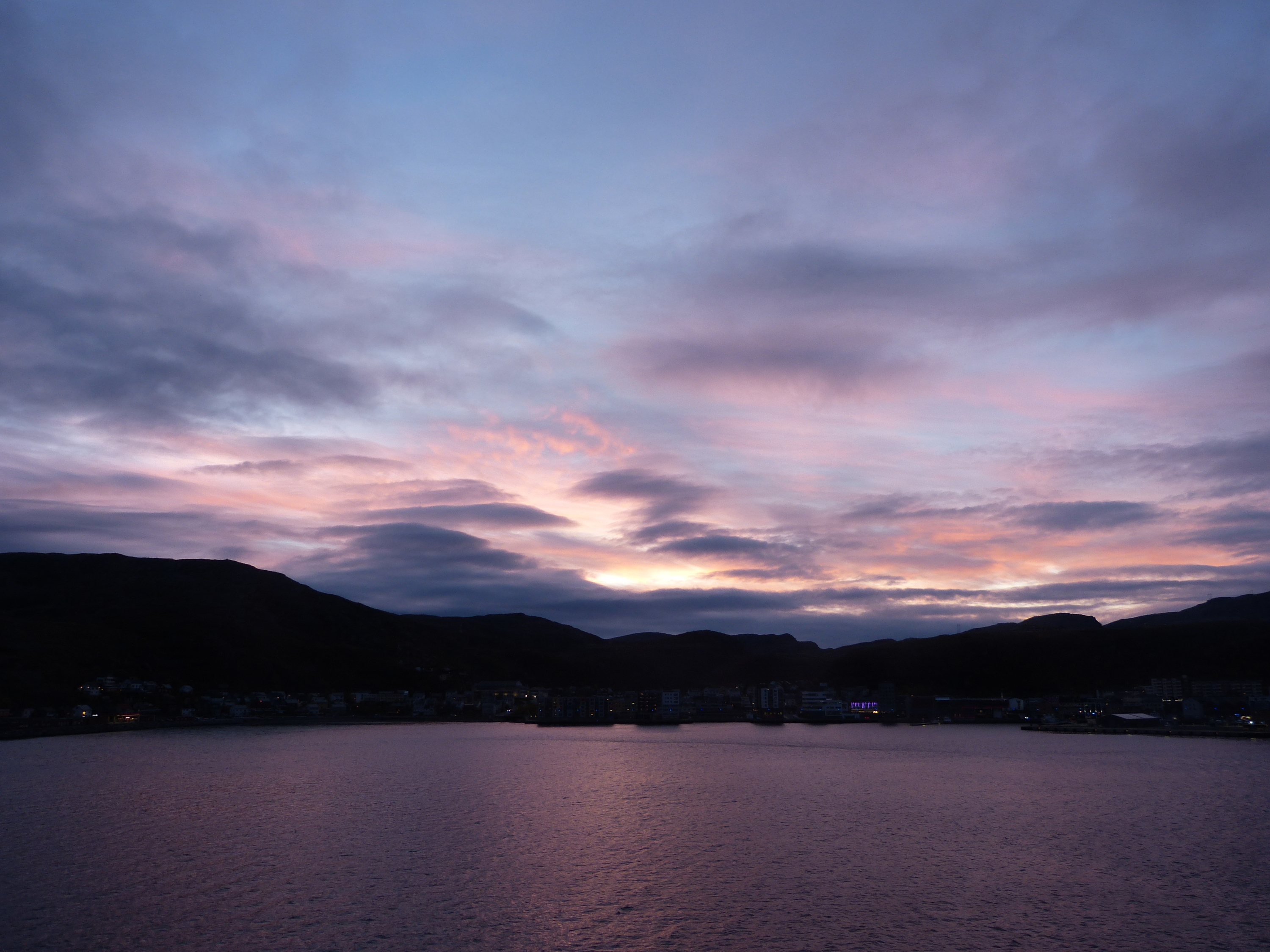 Morgenstimmung bei Hammerfest