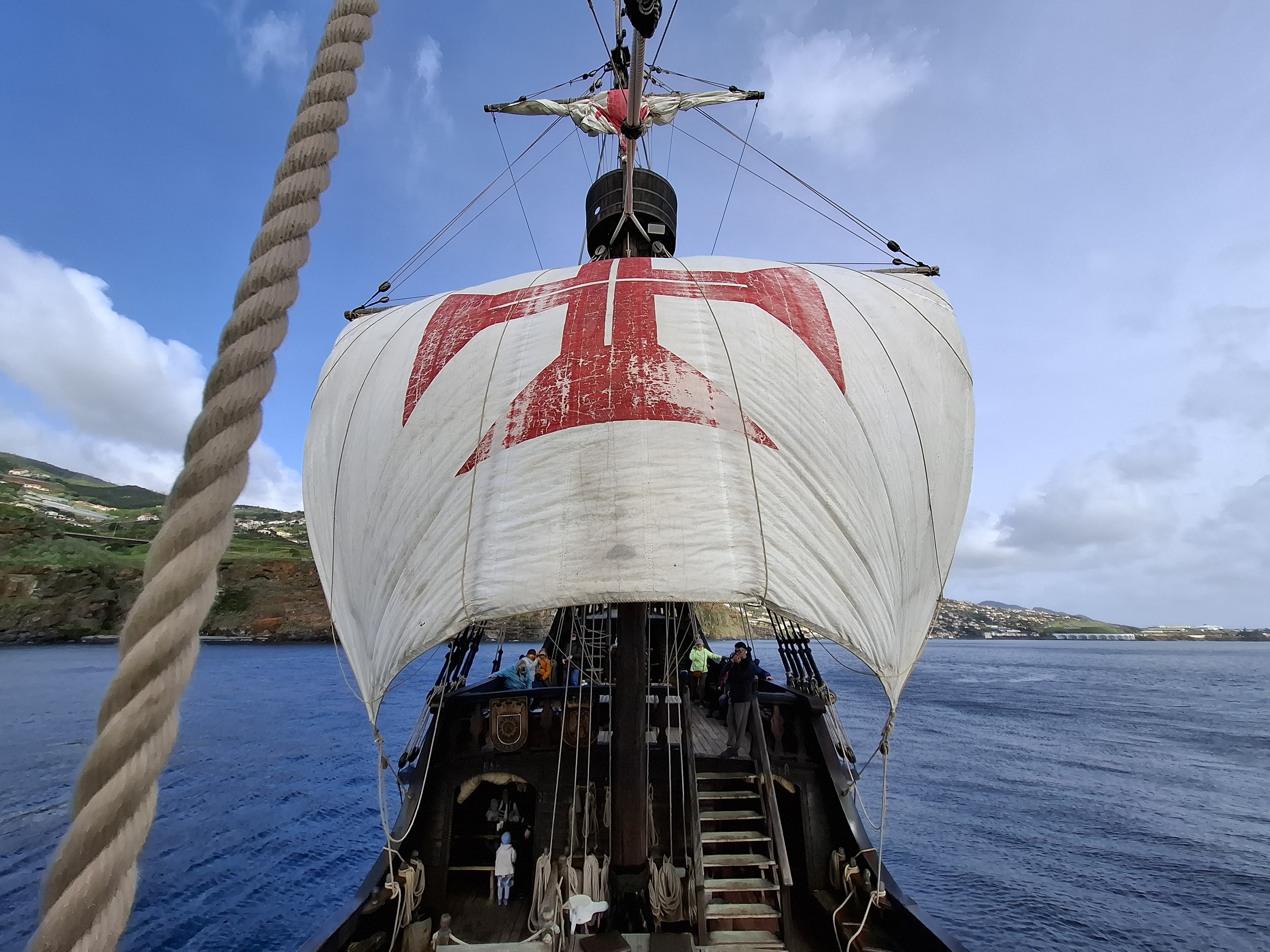 Mit der "Santa Maria" unterwegs