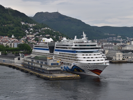 AIDAluna in Bergen