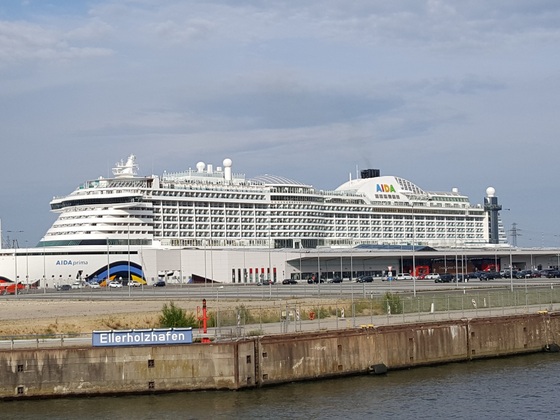 AIDAprima Hafen Hamburg 23-07-2016