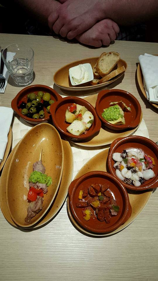 Tapas auf der AIDAprima