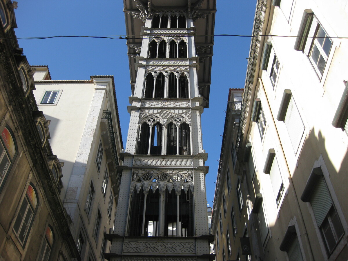 Lissabon Impressions - Einer der berühmten Aufzüge