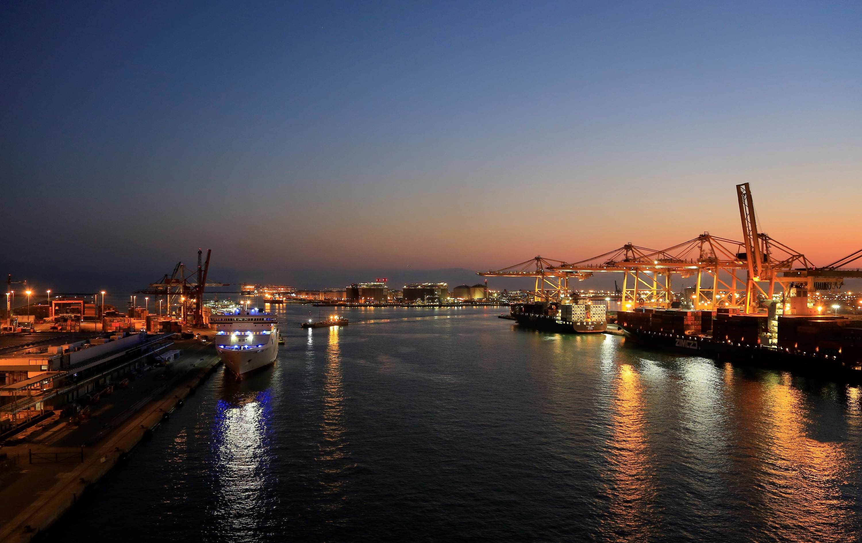 Hafen Barcelona okt. 2017