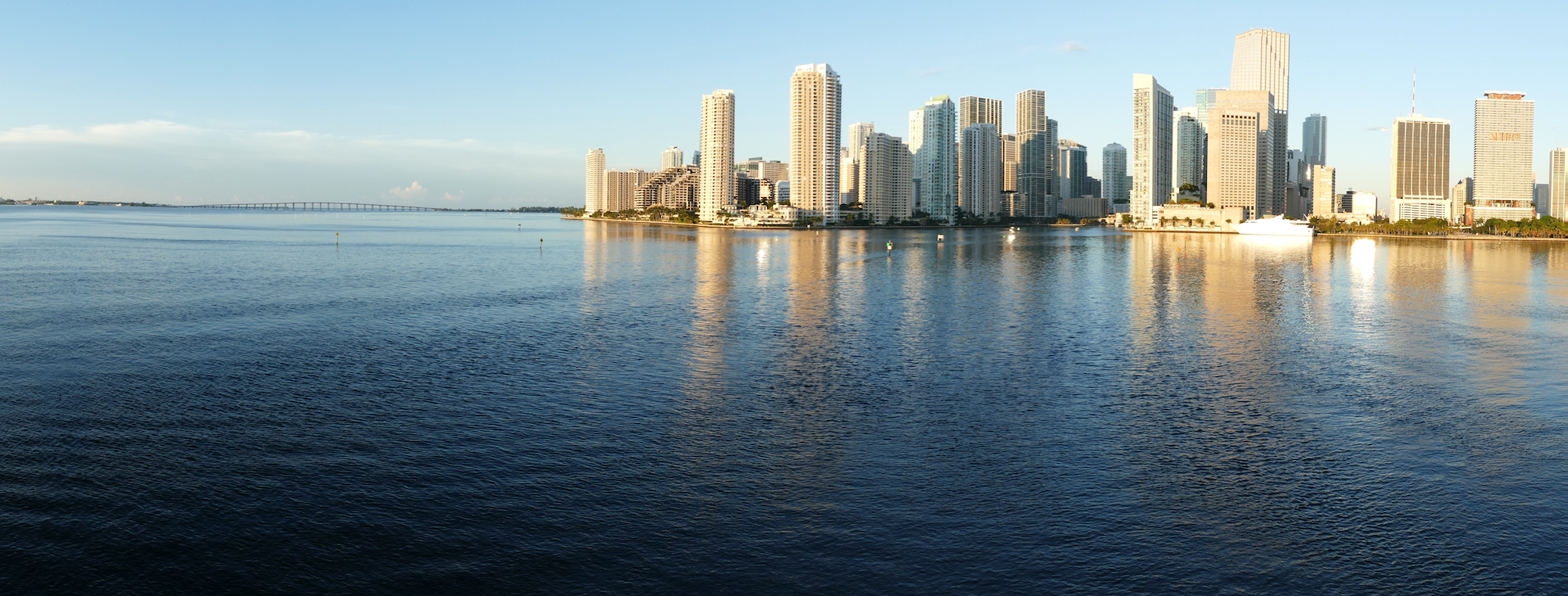 Miami in der Abendsonne