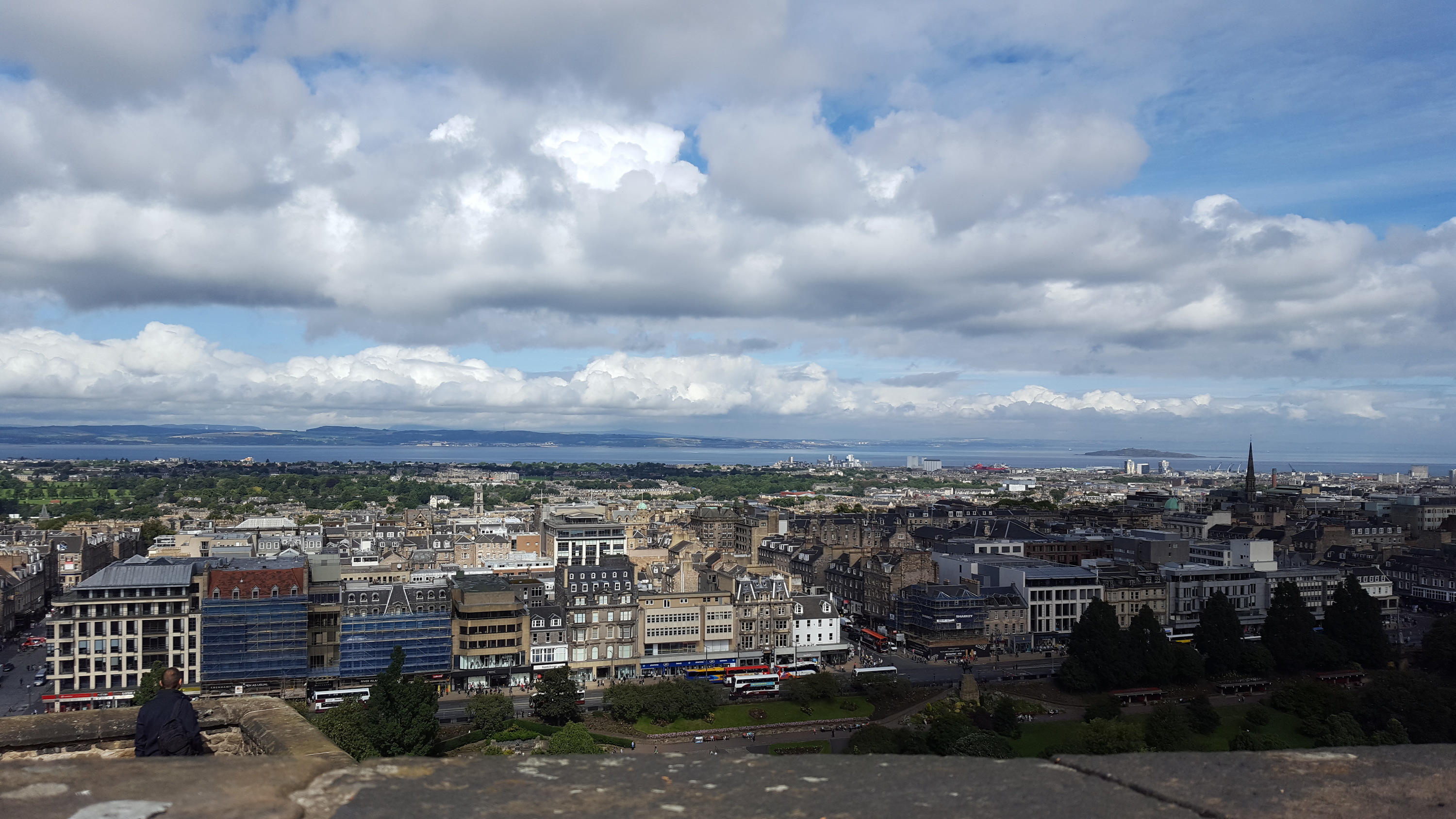 Blick vom Edinburgh Castle