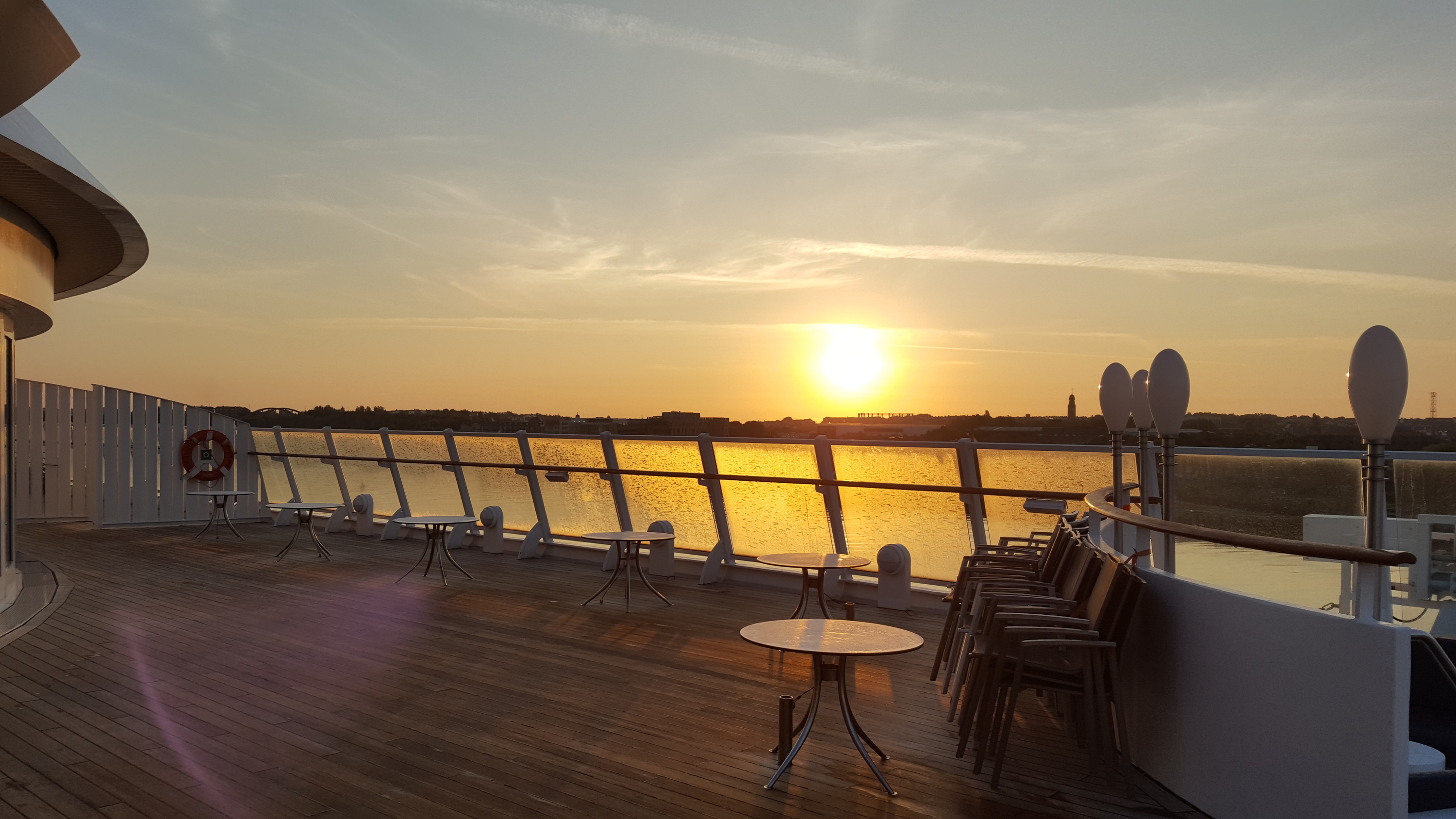 Aida Vita im Sonnenaufgang