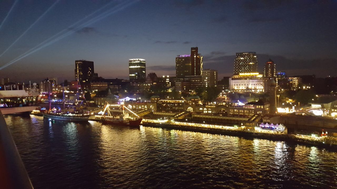 Hamburger Hafengeburtstag von Bord der Prima