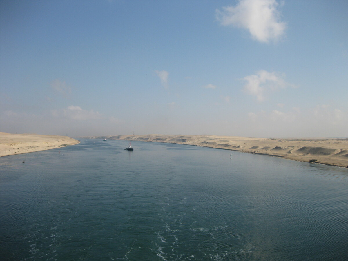Suezkanal AIDAblu 2012
