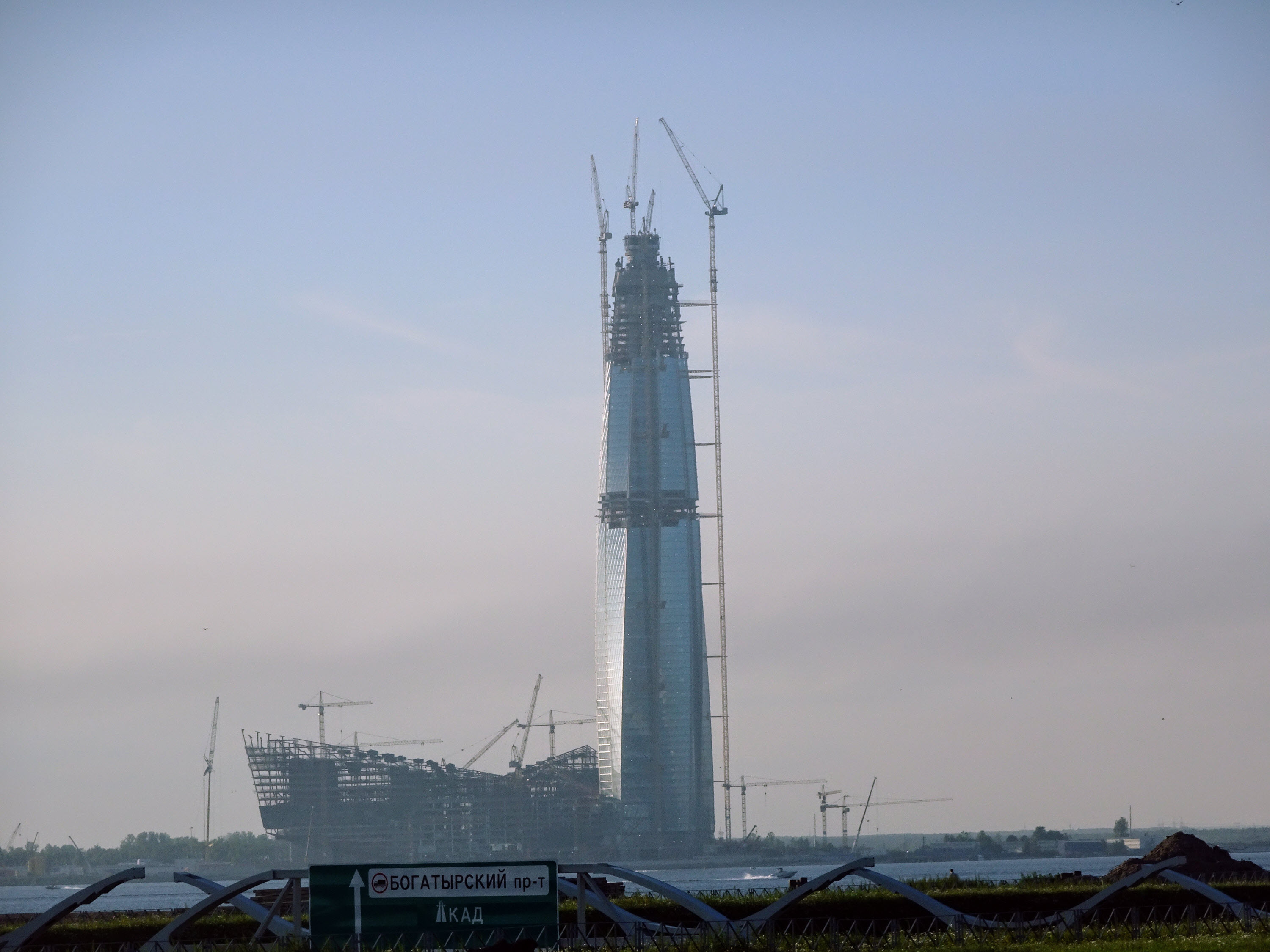 14_St.Petersburg - Gazprom Areal und NICHT Stadion für die Fußball WM 2018