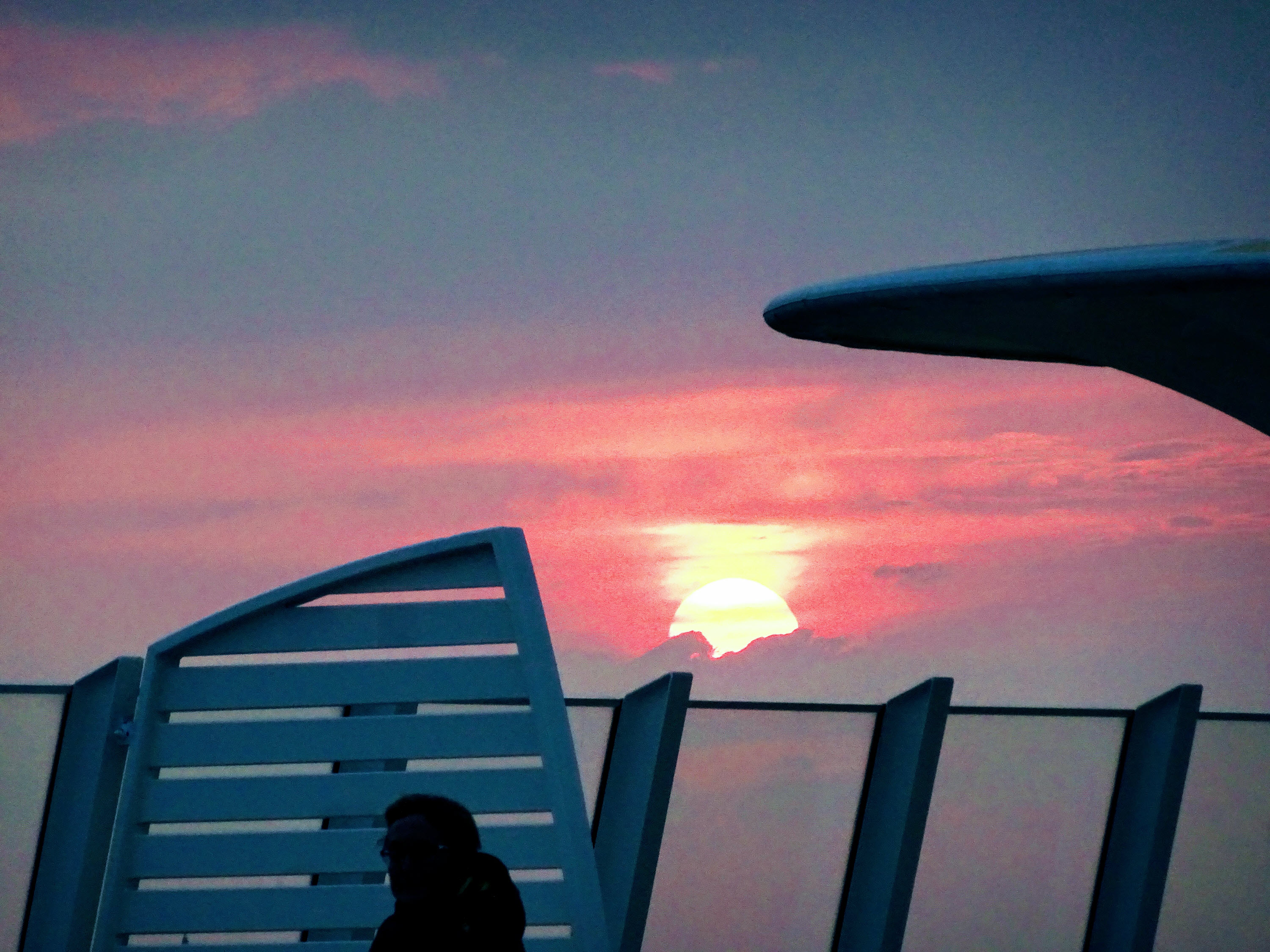 50_Rückfahrt nach Warnemünde - Der letzte Sonnenuntergang der Reise