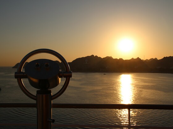 Oman - Sonnenaufgang in Muscat