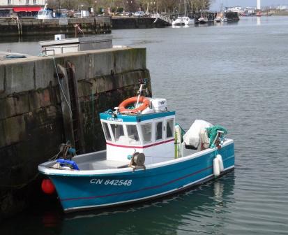 Im Hafen von Honfleur