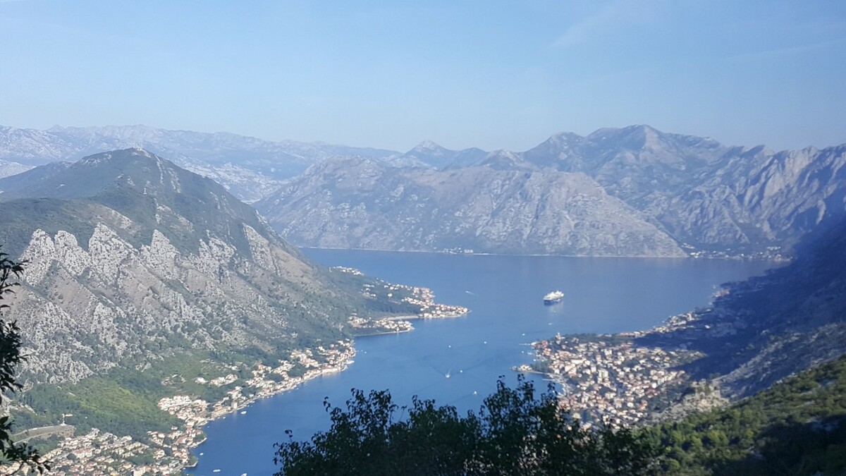 Ausblick auf Kotor Montenegro