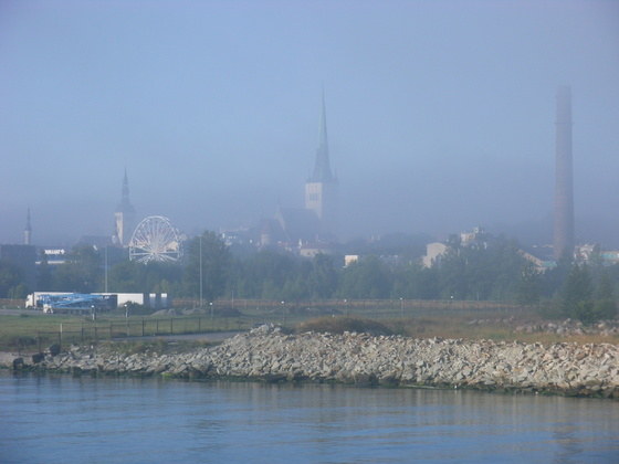Tallinn - in Nebel gehüllt