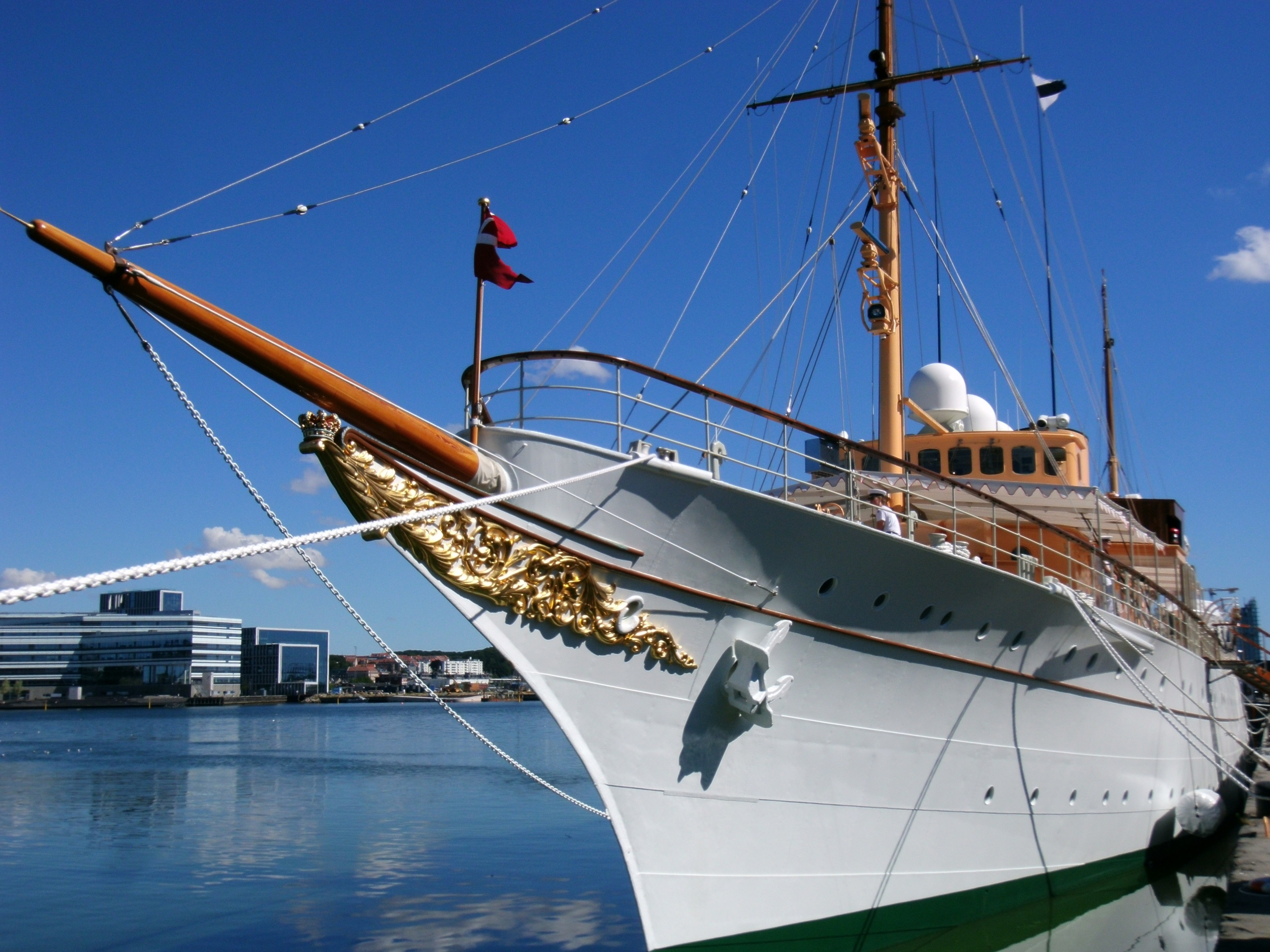Aarhus - Die dänische Königsyacht Dannebrog