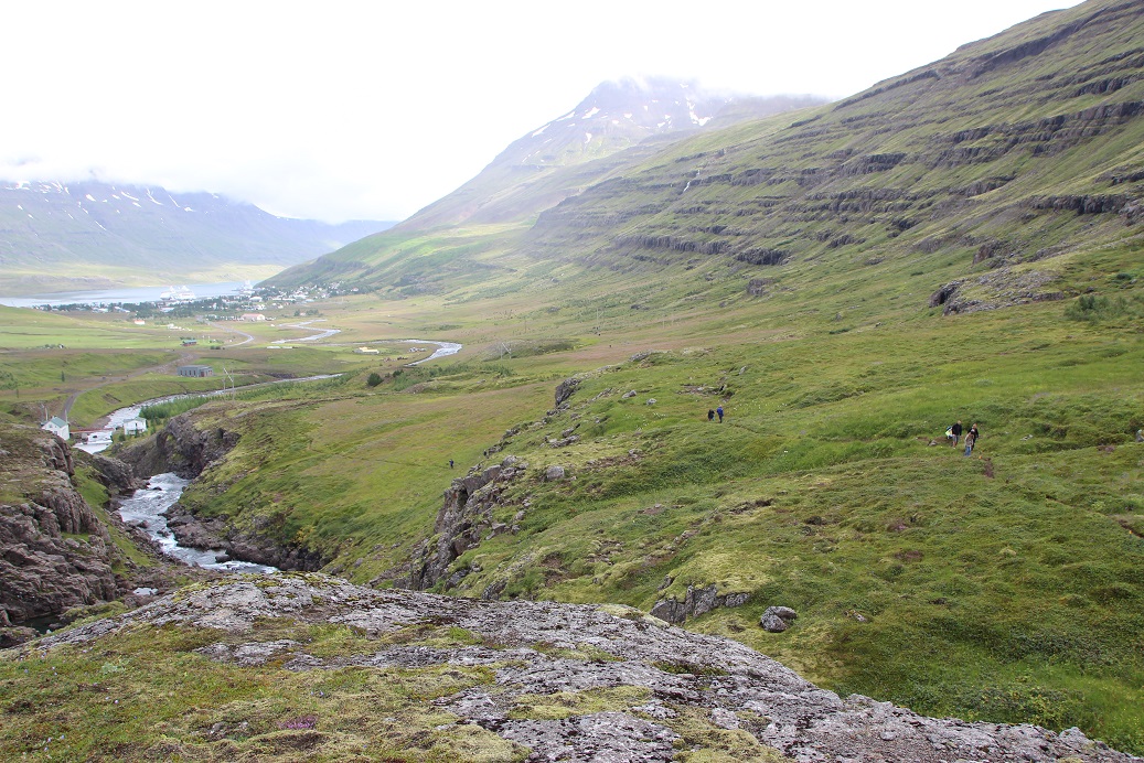 Ausblick auf Wanderweg