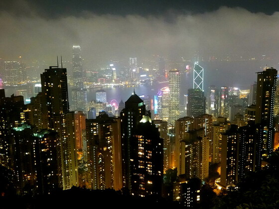 Hongkong - Der Blick vom Peak