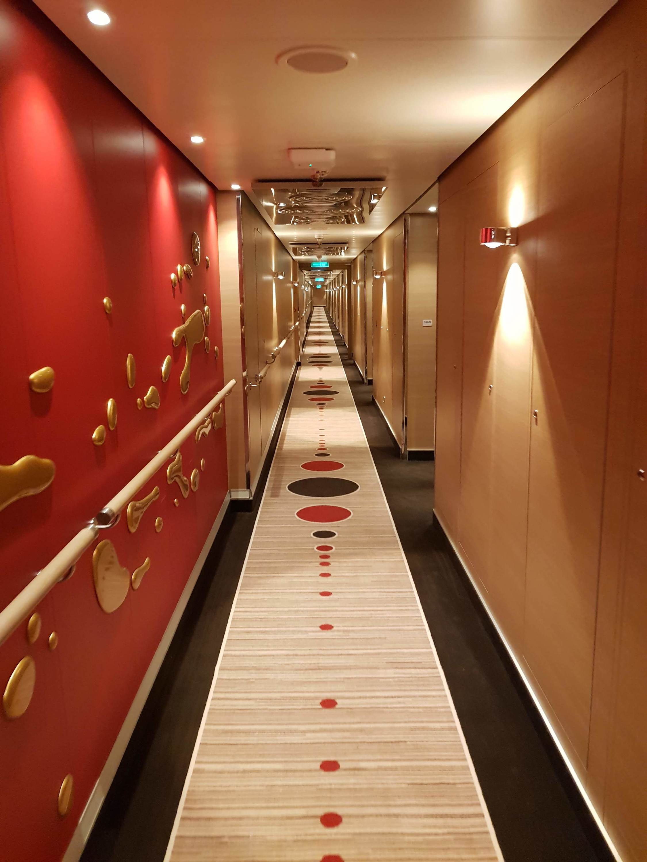 langer weg zur Kabine :) grins