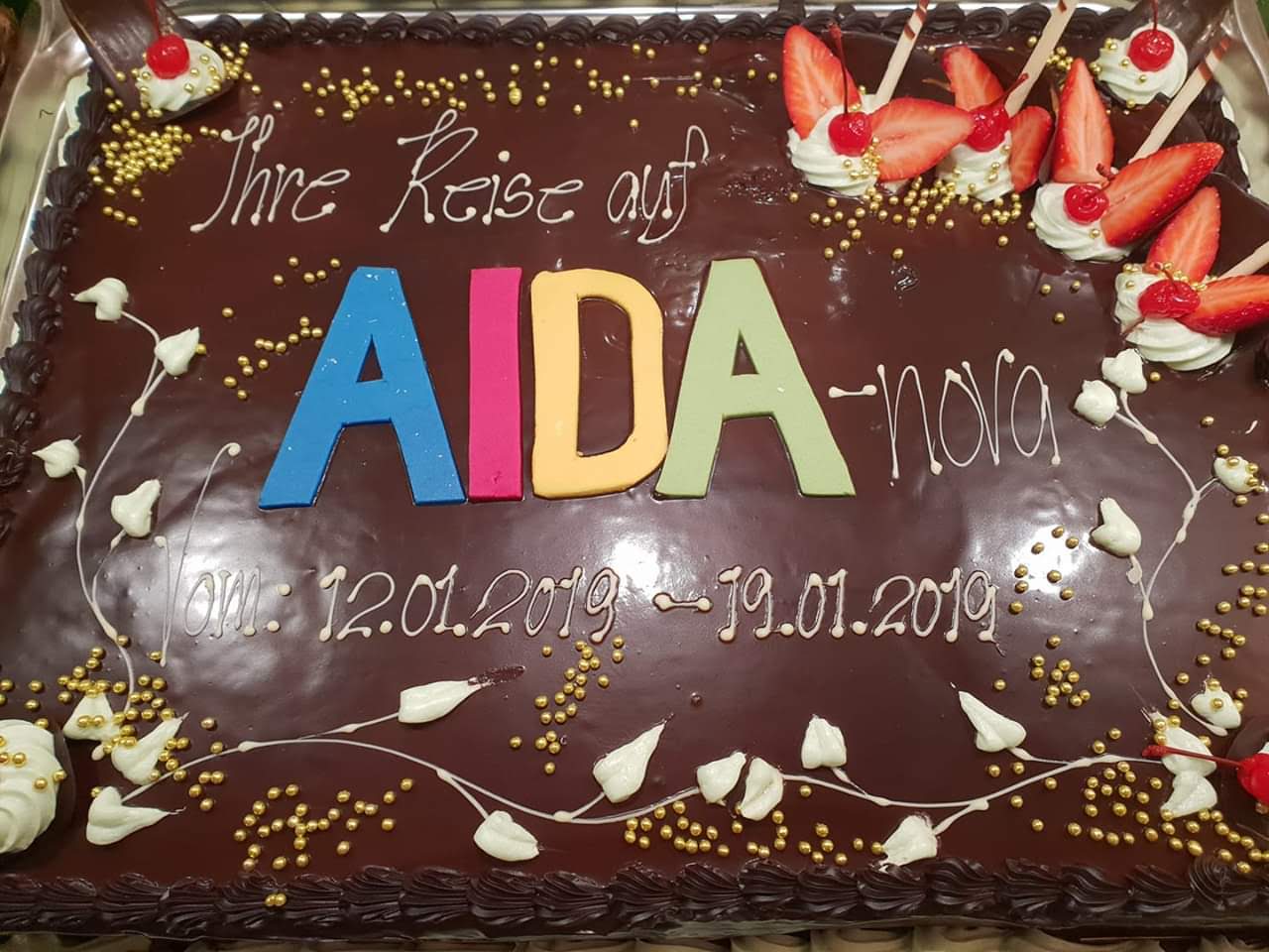 Urlaub ende mit Kuchen :)