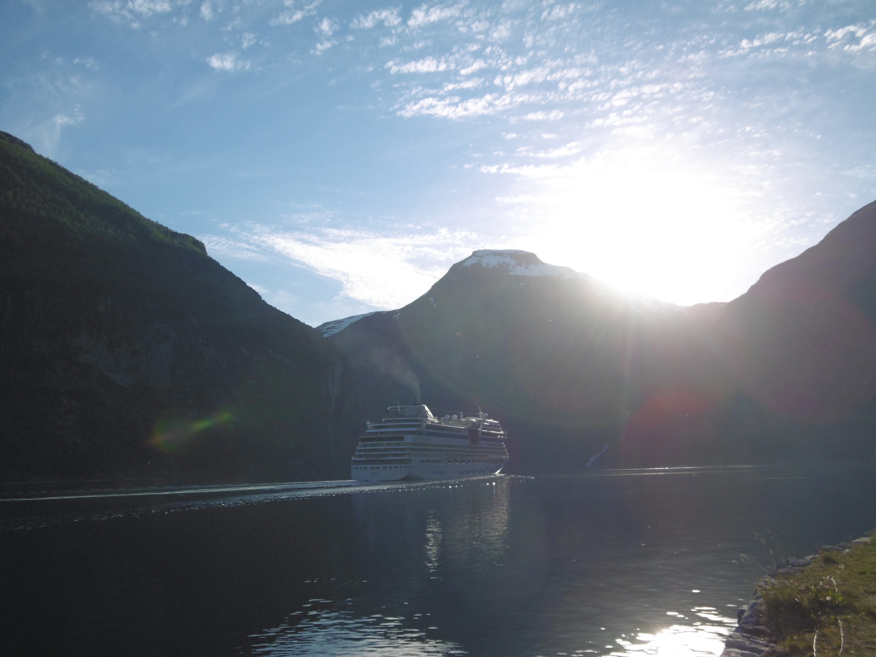 AIDASol im Geirangerfjord Norwegen
