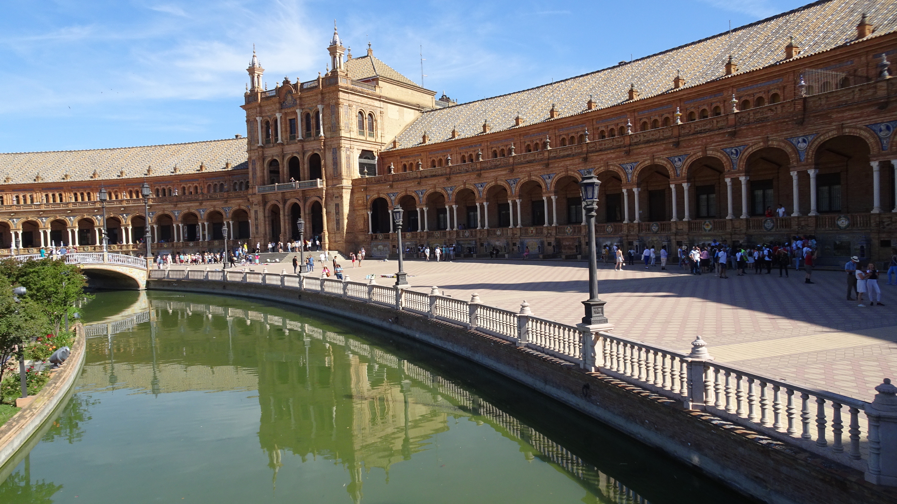 Plaza de Espana in Sevilla