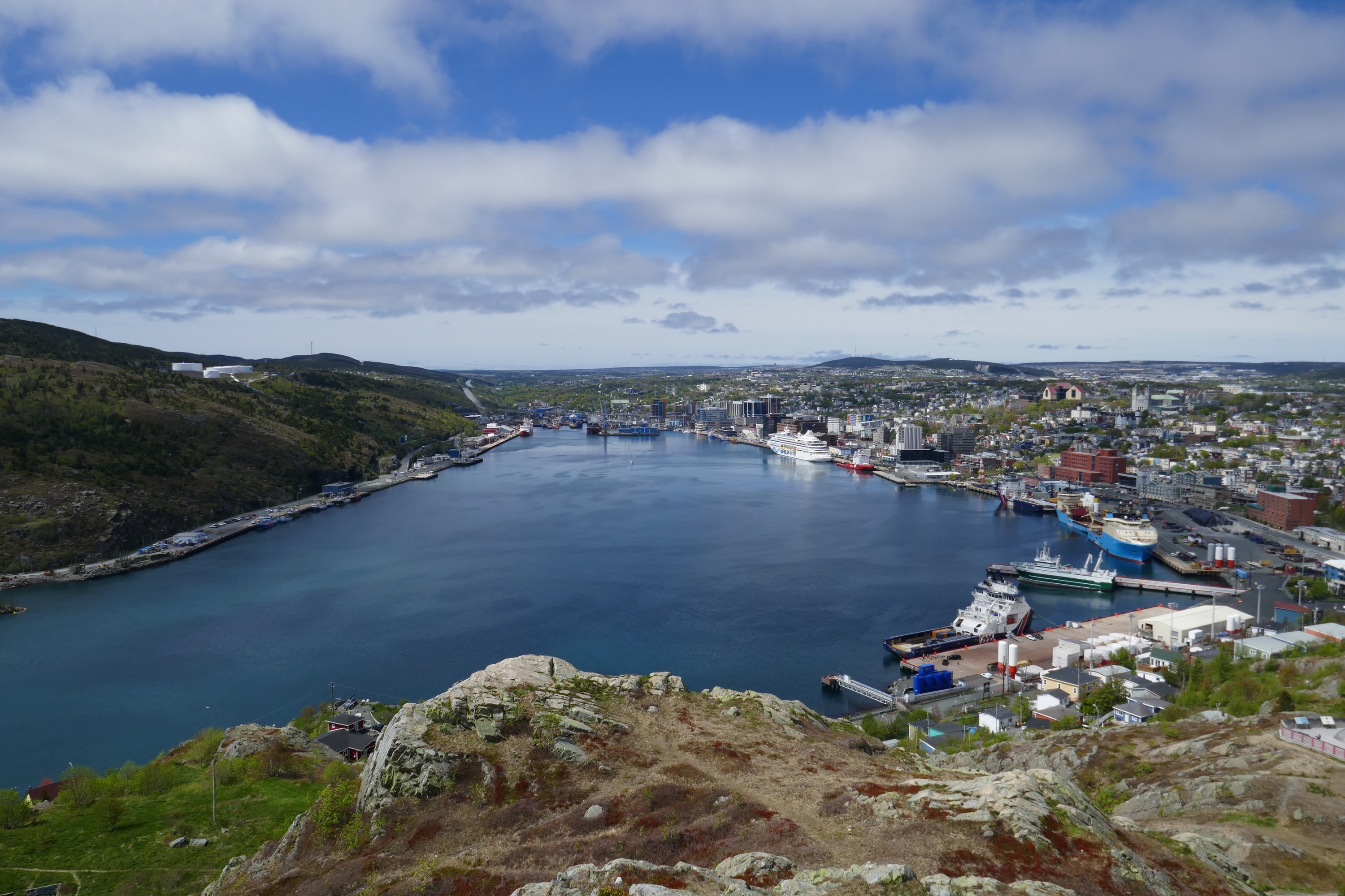 St. Johns, Neufundland Kanada, auf dem Weg zum Signal Hill