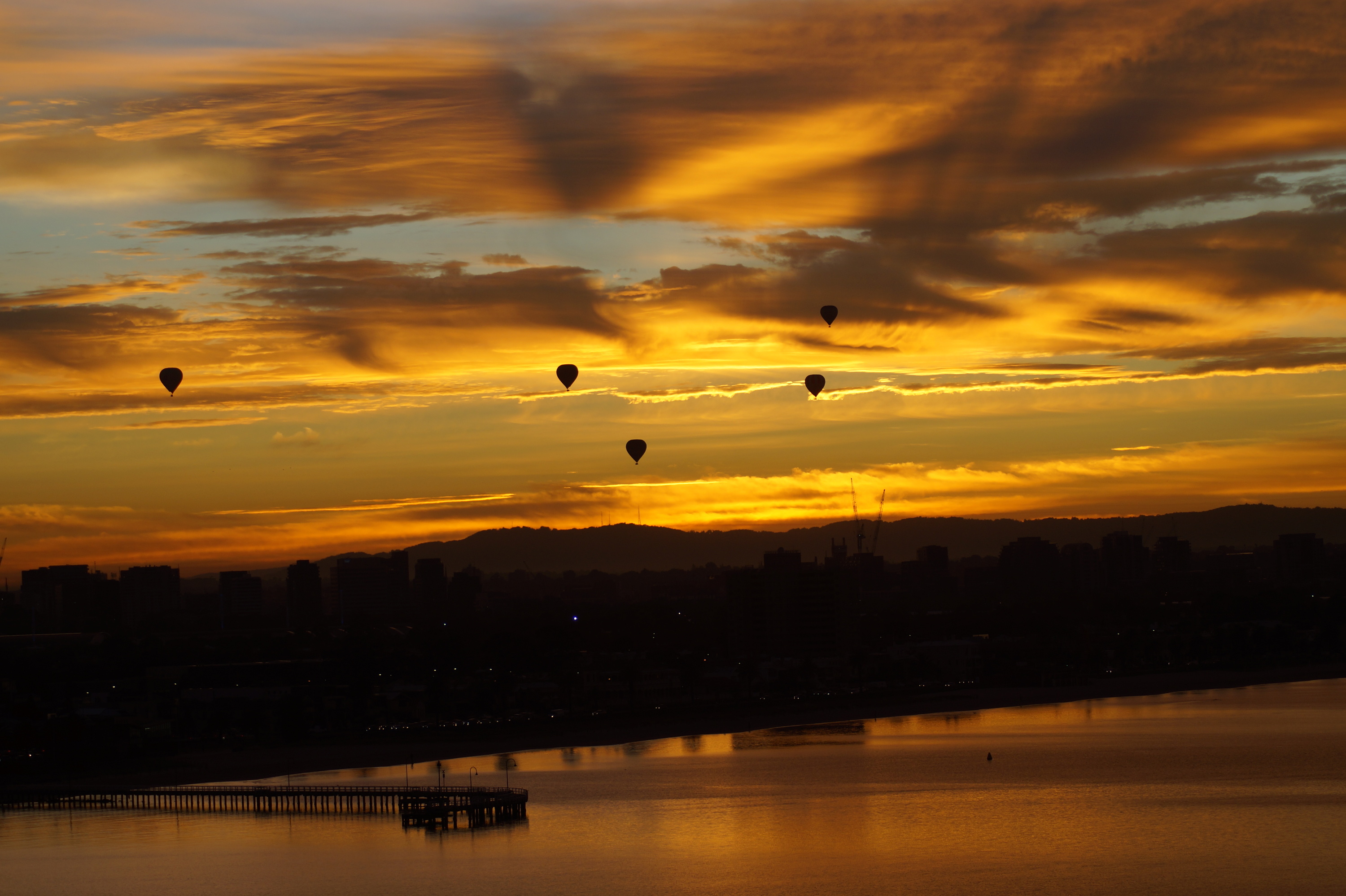 Ankunft in Melbourne am frühen Morgen