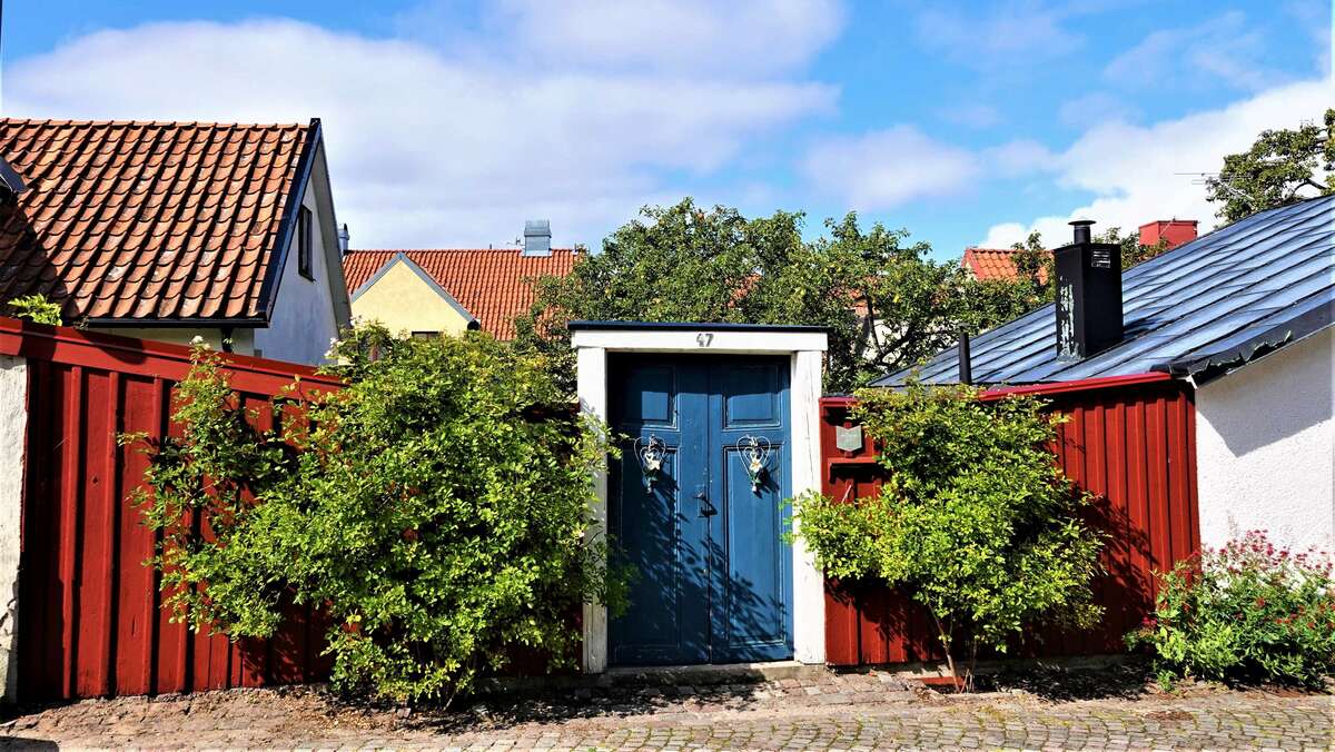 2019-08-24_08 Visby - Tür ohne Haus