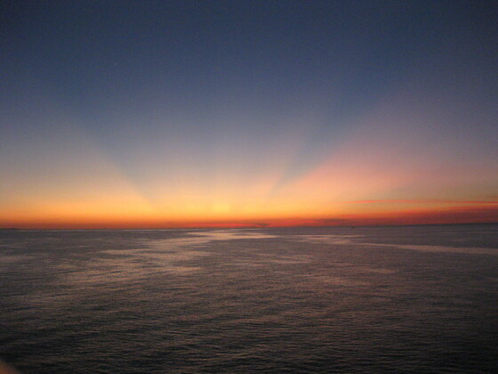 Sunset im Golf von Thailand