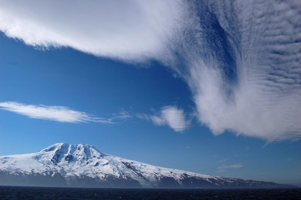 Beerenberg Gletscher auf der Jan-Mayen-Insel