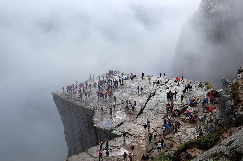 Das Ziel - der Preikestolen