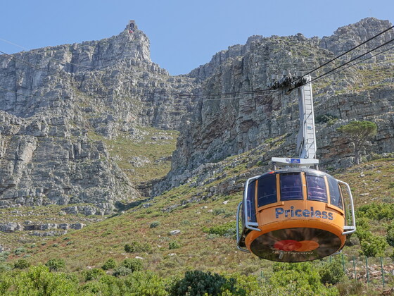 Kapstadt - Blick auf den Tafelberg 2