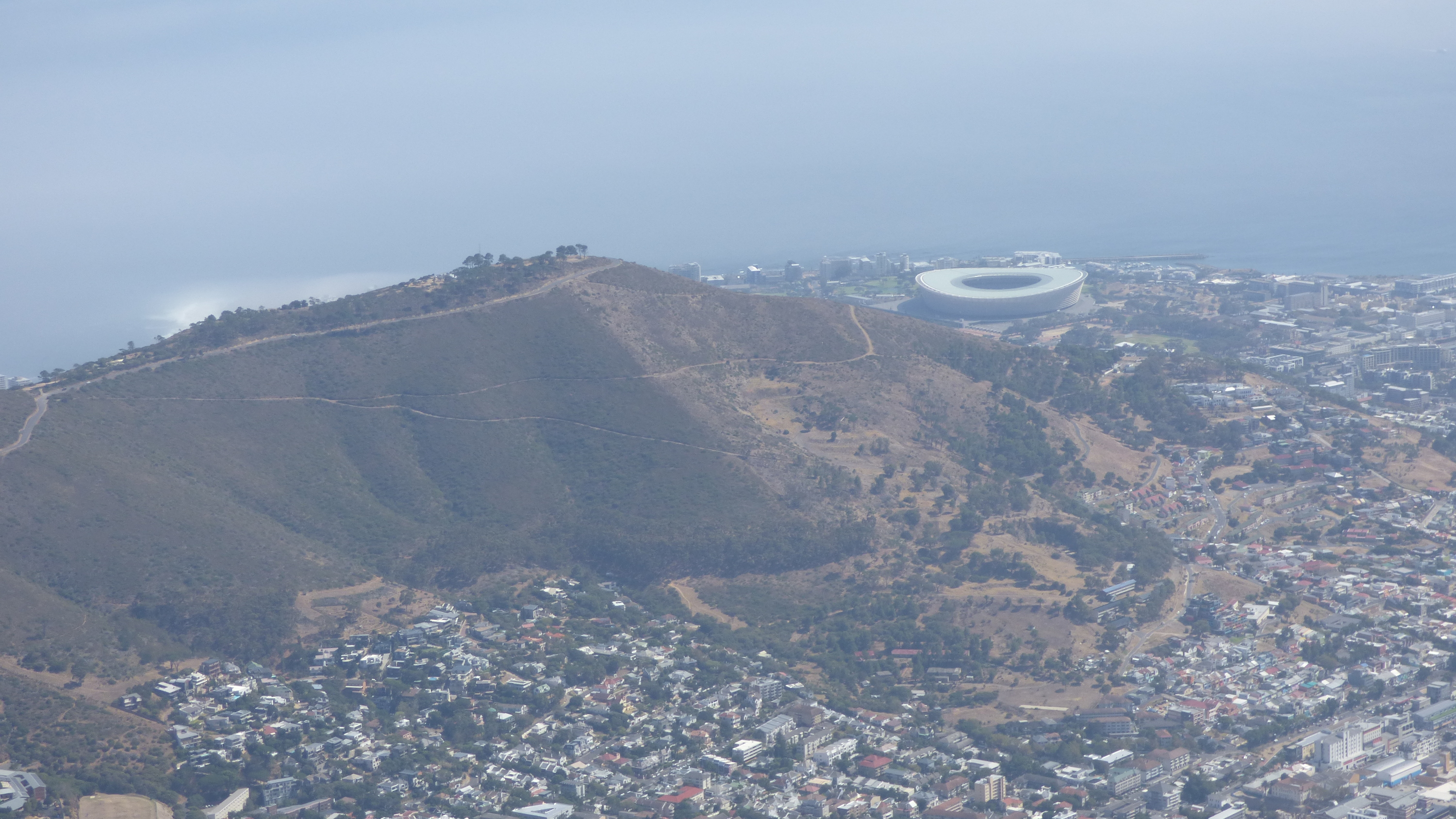 Blick auf Kapstadt vom Tafelberg