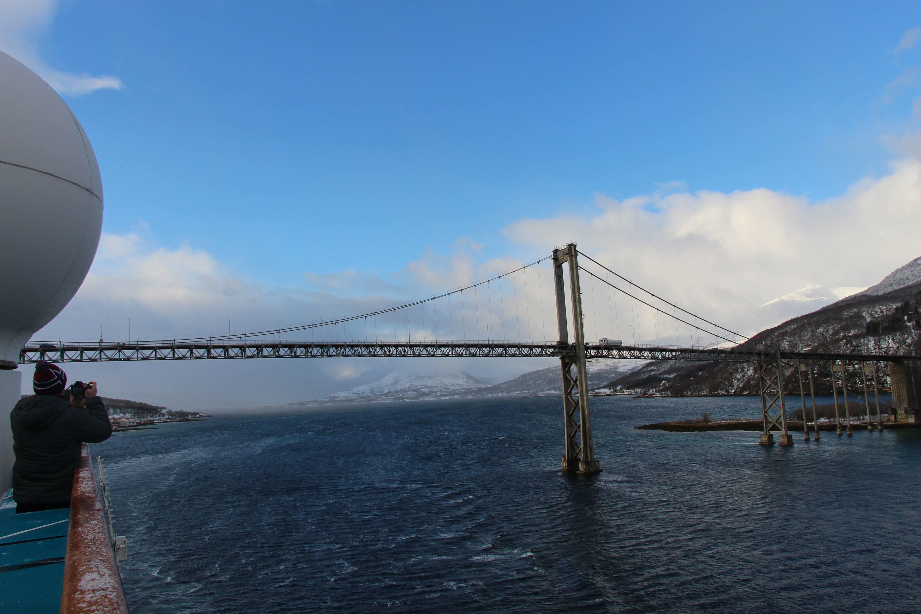 Auf dem Weg nach Tromsø