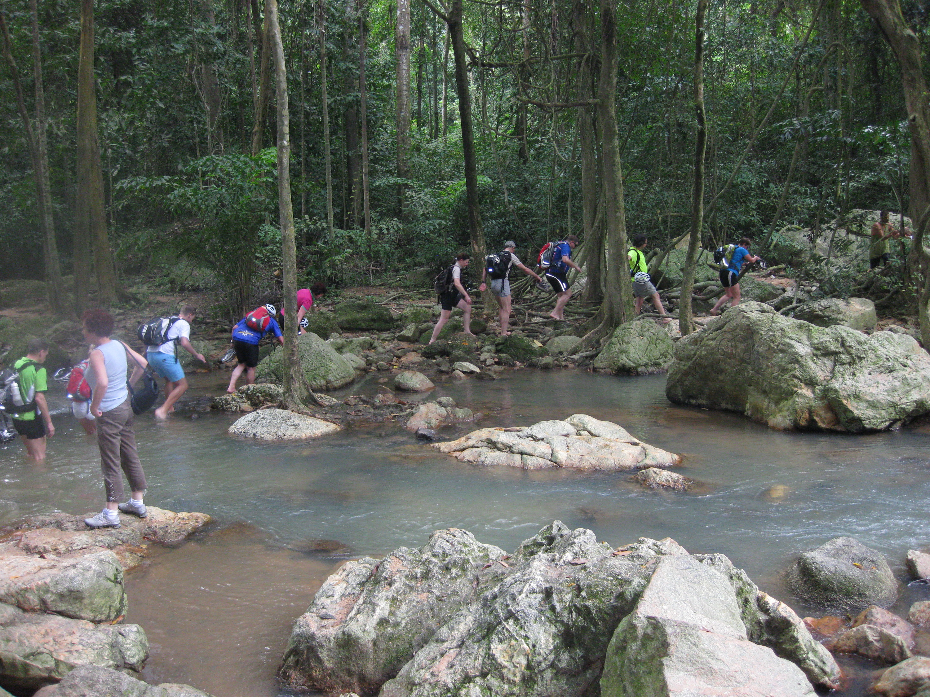 Koh Samui - Biking Gruppe auf Abwegen