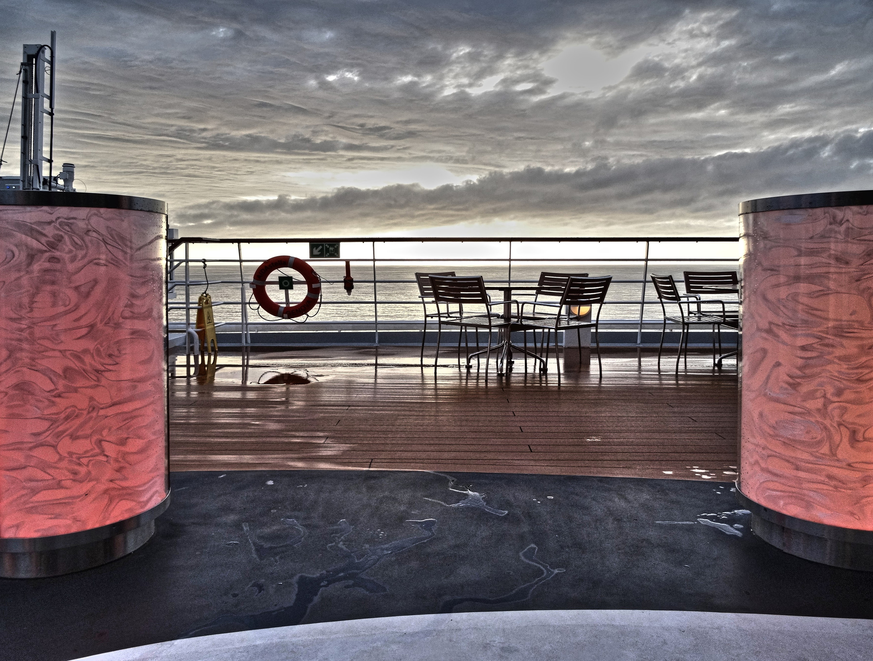 Sail away in der Mündung der Seine