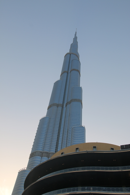 Das Burj Khalifa, 828 Meter hoch