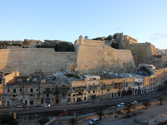 Vallettas bekannteste Festung, die St. Christopher Bastion