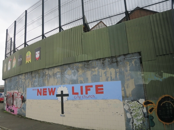 Die "Belfaster Mauer"