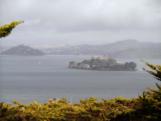 Erster Blick auf Alcatraz