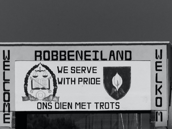 Eingang zu Robben Island