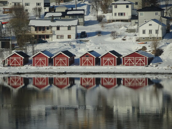 Auf dem Weg nach Tromsø