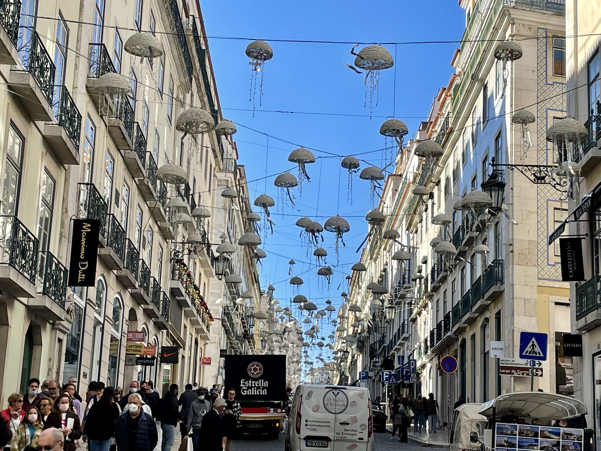 Lissabon, Ausblick in der Stadt