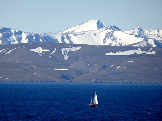 Auf dem Weg nach Spitzbergen