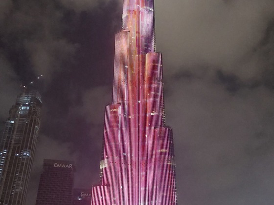 Burj Khalifa Lichtershow