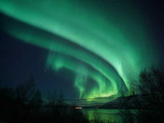 Polarlicht in Tromsö