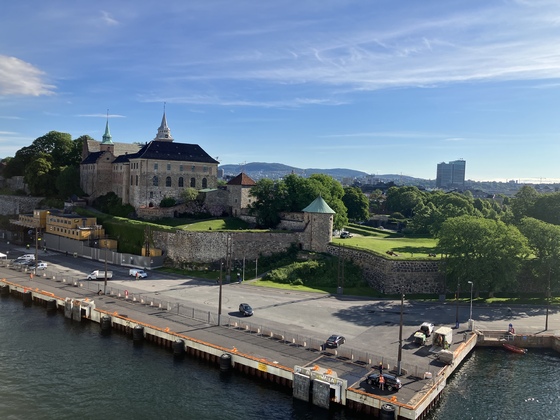 Liegeplatz Akershus Festung Oslo