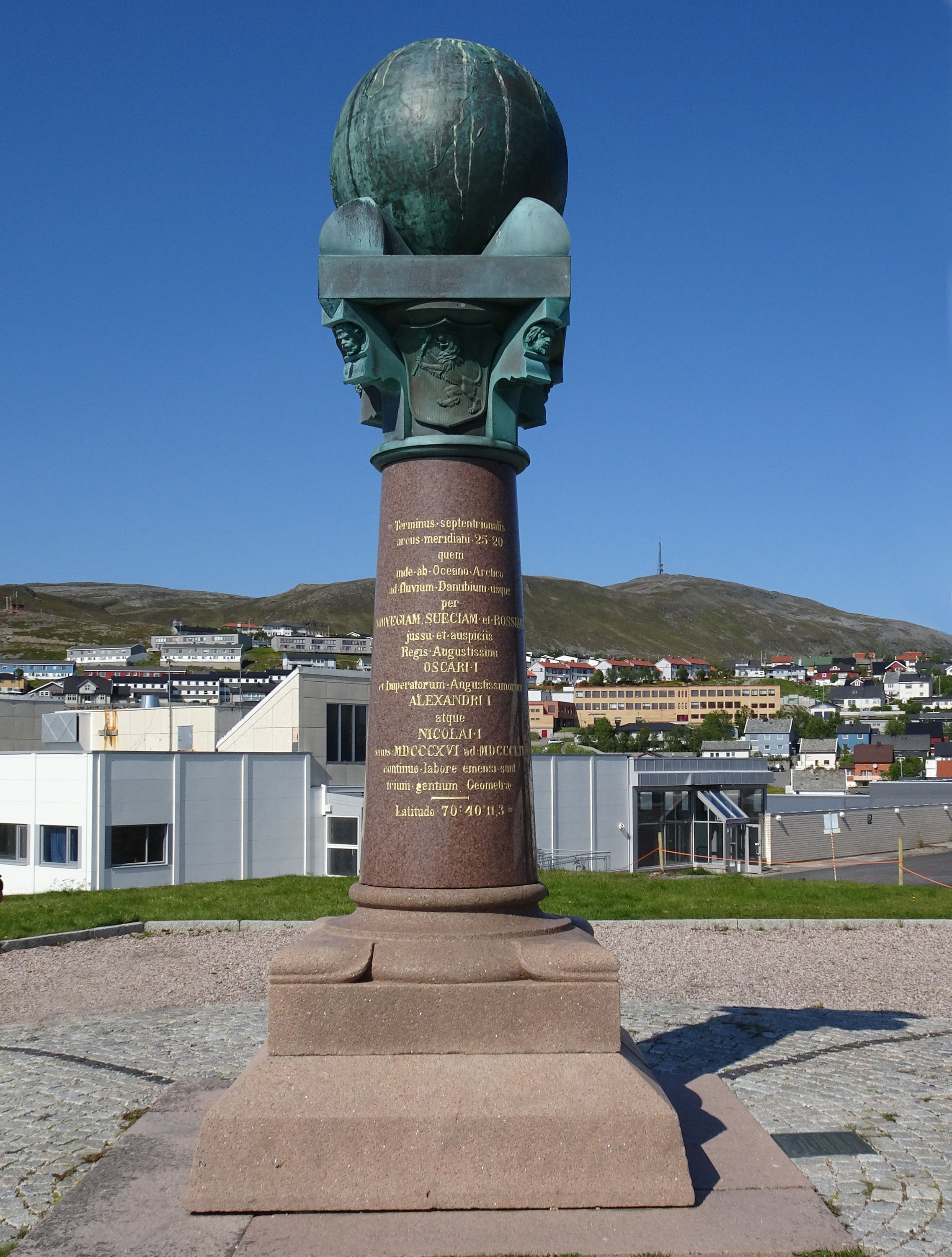 Meridiansäule, Hammerfest